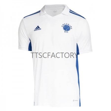 Fotballdrakt Cruzeiro Bortetrøye 2022-2023 Kortermet